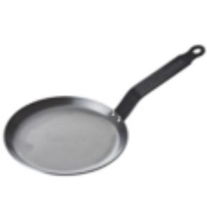 Сковорода блинная (углерод.сталь) d=200мм, (индукция)