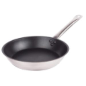 Сковорода (нерж) d=220мм АП покрытие тройное дно (индукция)