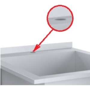 Отверстие под смеситель