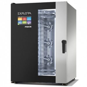 Пароконвектомат PIRON (10 GN1/1 или 600х400, 17.9кВт, 860x960(1020)x1260(1270) мм