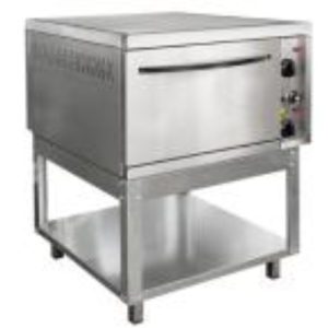 Шкаф жарочный 1-секционный ШЭЖП-1 лицо нерж, 840х840(900)х1065(1085) мм