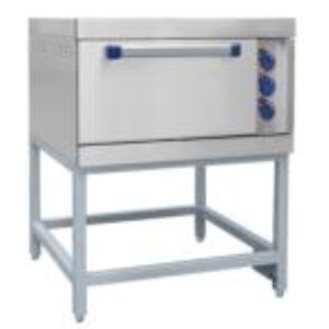 Шкаф жарочный электрический ШЖЭ-1-К-2/1 (полностью нерж) конвекция с пароувлажнением, подставка