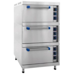Шкаф жарочный электрический ШЖЭ-3-01 духовка нерж., подставка (840(900)x900x1500 мм, 14,4кВт, 220/380В)