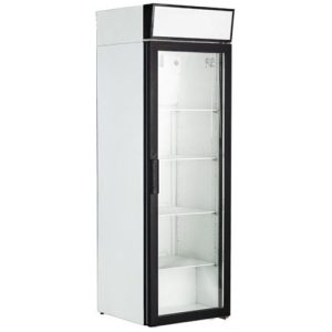 Шкаф холодильный среднетемпературный, стелянная дверь, ПОЛАИР 390 л, +1…+10 °C