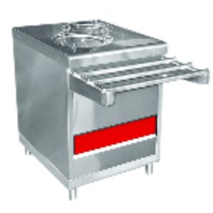 Прилавок для подогрева тарелок