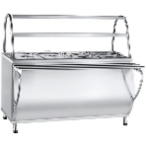 Мармит 2-х блюд с г/ёмкостями ЭМК-70М-01 "ПАТША" паровой, с подсветкой