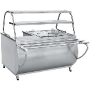 Мармит 1-х и 2-х блюд 1 конфорка, с г/ёмкостями ЭМК-70МУ "ПАТША" паровой