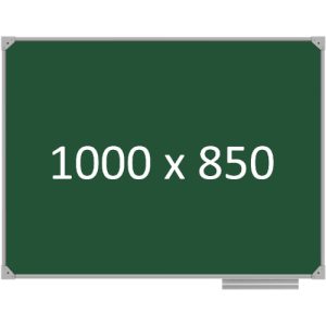 Доска школьная одноэлементная магнитная (мел), 1000х850 мм. полимер