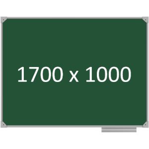 Доска школьная одноэлементная магнитная (мел), 1700х1000 мм. полимер
